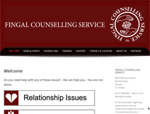 Tablet Screenshot of counsellingatfingal.com